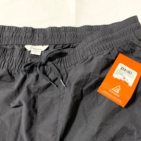 Ripzone Mens Joggers Dark Grey Blue Graphite New With tags Athletic Wear Cuffed - Picture 2 of 7
